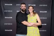 Kylie Kelce and Jason